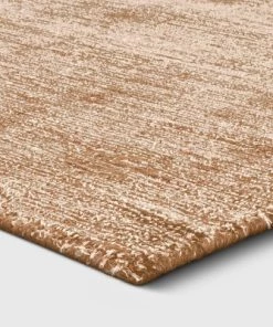 Viscose Cross Hatch Solid Rug - Project 62™ Denim Blue