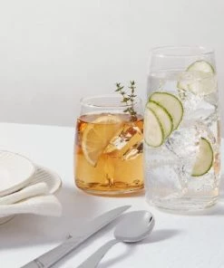 12pc Glass Cranston Double Old Fashion and Cooler Glasses Set - Threshold™