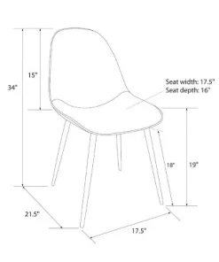 2pk Copley Velvet Dining Chair Blush Pink/Brass - Project 62™ 10 2pk Copley Velvet Dining Chair Blush Pink/Brass - Project 62™ -Project 62 Shop GUEST 22c344fa 75d0 4fc7 9b05 a581300aa5f7 1