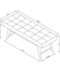 Copan Mid Century Bench Beige - Project 62™ -Project 62 Shop GUEST 2992de77 c3e1 4fe6 a05e 33a718394263