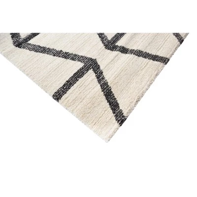 Glacier Hourglass Woven Area Rug - Project 62™ Cream 3 Glacier Hourglass Woven Area Rug - Project 62™ Cream - Image 3