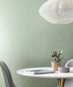 Weave Peel & Stick Wallpaper Mint/Silver - Project 62™