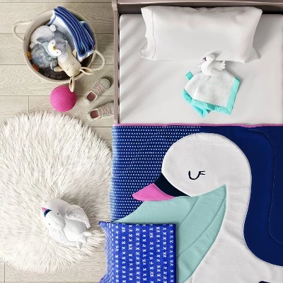 Delta Children Blue Blossom Nursery Room - Cloud Island 1 Delta Children Blue Blossom Nursery Room - Cloud Island