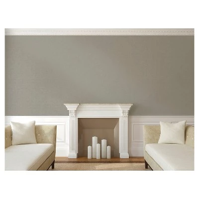 Weave Peel & Stick Wallpaper Gray/Silver - Project 62™ 4 Weave Peel & Stick Wallpaper Gray/Silver - Project 62™ - Image 4