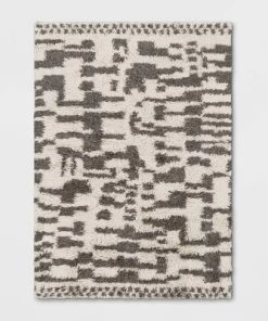 Jutland Geo Moroccan Hand Tufted Shag Area Rug Gray - Project 62™ -Project 62 Shop GUEST 6414a9c5 ec2e 4ae7 87d3 672a4f8fd64c