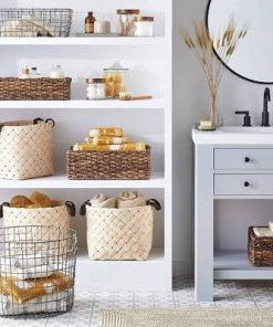 Threshold Decorative Functional Storage with Stylish Baskets Collection
