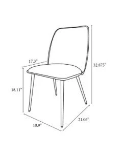 2pk Candelaria Upholstered Dining Chairs - Project 62™ Dark Gray -Project 62 Shop GUEST 7569ffe9 a304 4236 bcf6 984eb2a59dcb
