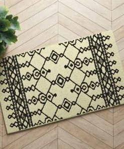 Easy Care Geometric Rug - Project 62™ Black/white