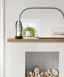 36" x 24" Over the Mantel Mirror - Project 62™ Black