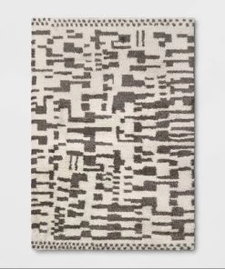 Jutland Geo Moroccan Hand Tufted Shag Area Rug Gray - Project 62™ -Project 62 Shop GUEST 82e2cd29 e1ed 42a1 8e92 8cd07f88618f