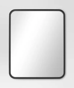 24" x 30" Rectangular Decorative Wall Mirror with Rounded Corners - Project 62™ Black -Project 62 Shop GUEST 8789ff6c a8aa 4c3c be21 a2aa270ea111