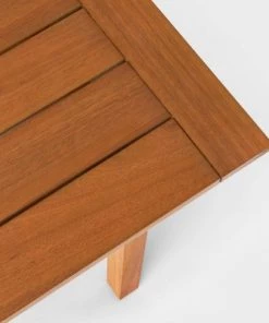 Kaufmann Wood Rectangle Patio Dining Table, Outdoor Furniture - Natural - Project 62™ -Project 62 Shop GUEST 8f533994 1d4d 4a58 955d 56e63a00c0f8