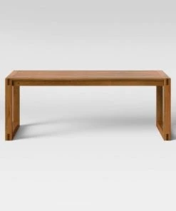 Kaufmann Wood Patio Coffee Table, Outdoor Furniture - Natural - Project 62™ -Project 62 Shop GUEST a03114ce 2428 4713 8d23 33b71e3fb230
