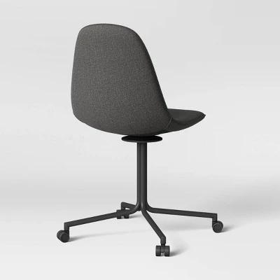 Copley Swivel Office Chair with Casters Dark Gray - Project 62™ 3 Copley Swivel Office Chair with Casters Dark Gray - Project 62™ - Image 3
