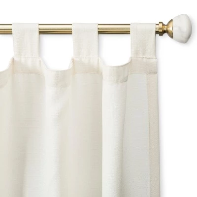 Marble Curtain Rod - Project 62 Antique Brass 1 Marble Curtain Rod - Project 62 Antique Brass