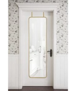 Over-the-Door Mirror Metal - Project 62™ Black