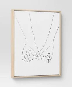 (Set of 2) 16" x 20" Hands Framed Canvas - Project 62™ -Project 62 Shop GUEST c1254568 723d 4cb5 9f94 cd6f9ecd83b6