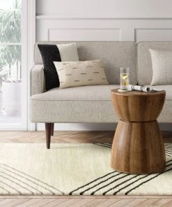 Line Geo Area Rug Cream - Project 62™