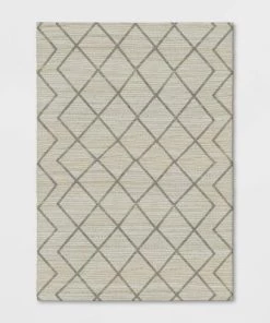 Kagen Printed Woven Geometric Rug Ivory - Project 62™ -Project 62 Shop GUEST daa1e1a4 ddf2 48b3 8310 6a668b81f4df