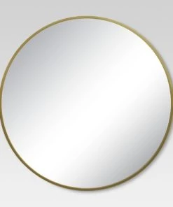 28" Round Decorative Wall Mirror - Project 62™ Brass -Project 62 Shop GUEST e9970e45 2cdb 43a0 9aec d768dbe490fe