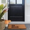 Project 62 1'6"x2'6" Oh Hello Doormat Natural - Threshold™