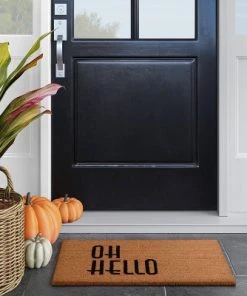 Project 62 1'6"x2'6" Oh Hello Doormat Natural - Threshold™