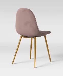 2pk Copley Velvet Dining Chair Blush Pink/Brass - Project 62™ 9 2pk Copley Velvet Dining Chair Blush Pink/Brass - Project 62™ -Project 62 Shop GUEST f7604719 35dd 4bdb b870 44399e3fd51a