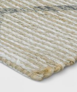 Kagen Printed Woven Geometric Rug Ivory - Project 62™