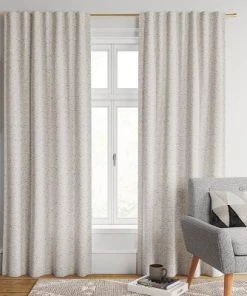 1pc Blackout Doral Window Curtain Panel Cream - Project 62™
